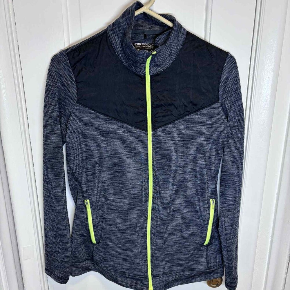 Nike Ladies Golf Tour Performance Dri-Fit Full Zip Jacket Med